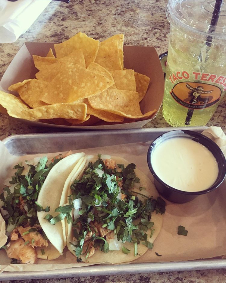 Taco Teresa's Al Pastor Taco