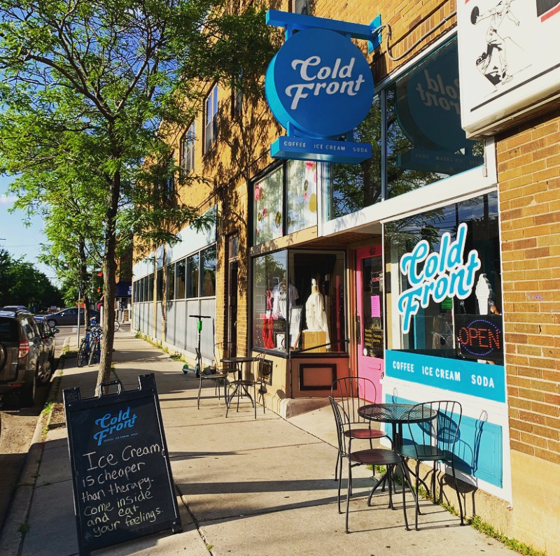 Cold Front Ice Cream Saint Paul Minnesota