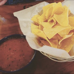 Azul Tequila Chips and Salsa