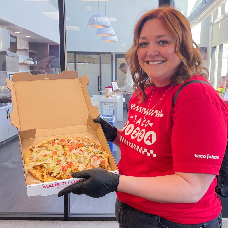 Taco John's Taco Pizza Hipster Hack Minnesota