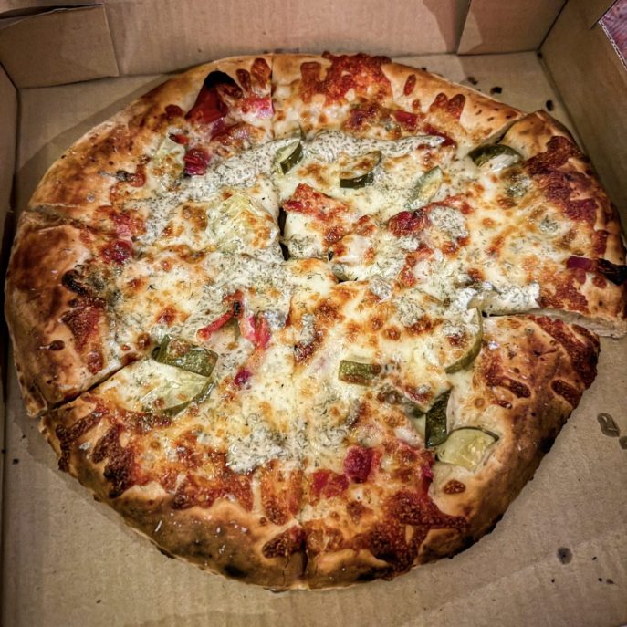 Pickle Pizza Saint Paul Brewing at CrowBar Hipster Hack